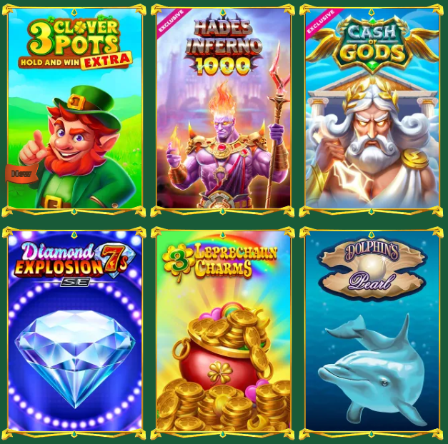 Slots at Greenluck Casino Australia