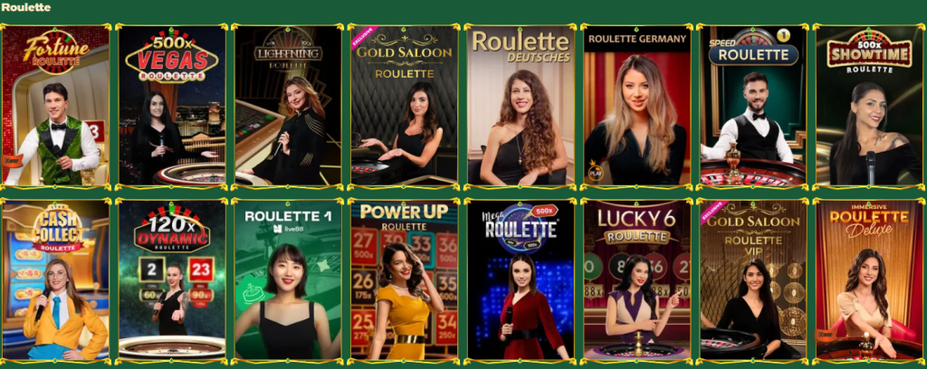 Classic Table Games Green Luck