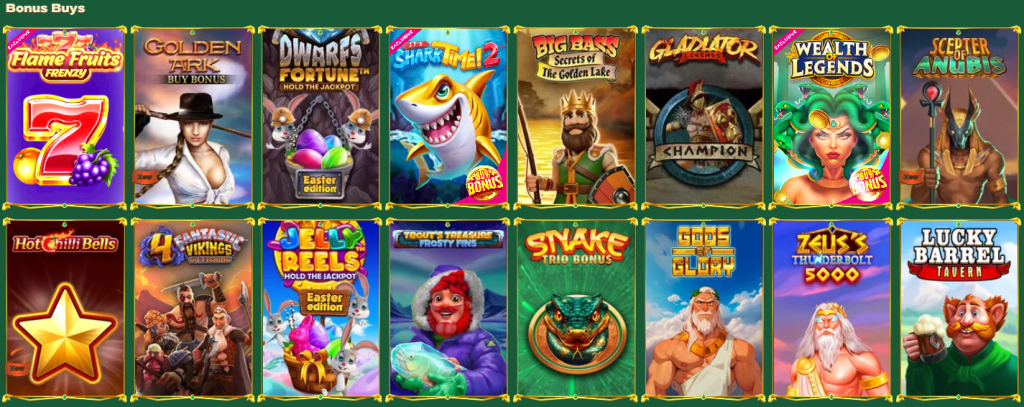 Greenluck Casino Bonus Buy Slots